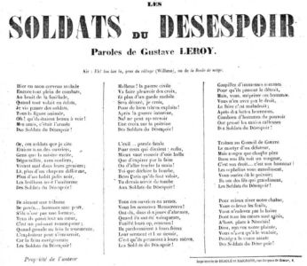 Soldats Du Desespoir